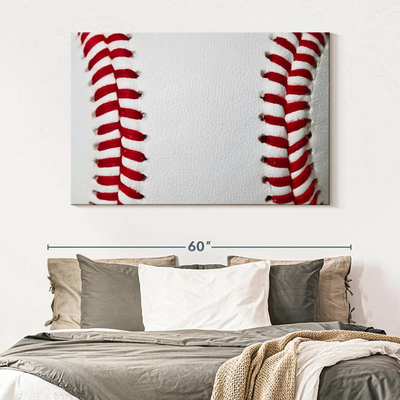 Sireci Baseball Stitching, 34" H x 51" W