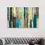 Woven In Teal by Edward Selkirk - Print on Canvas-1471487722-1445836324