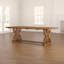 Aldrina Solid Wood Base Dining Table-249408597