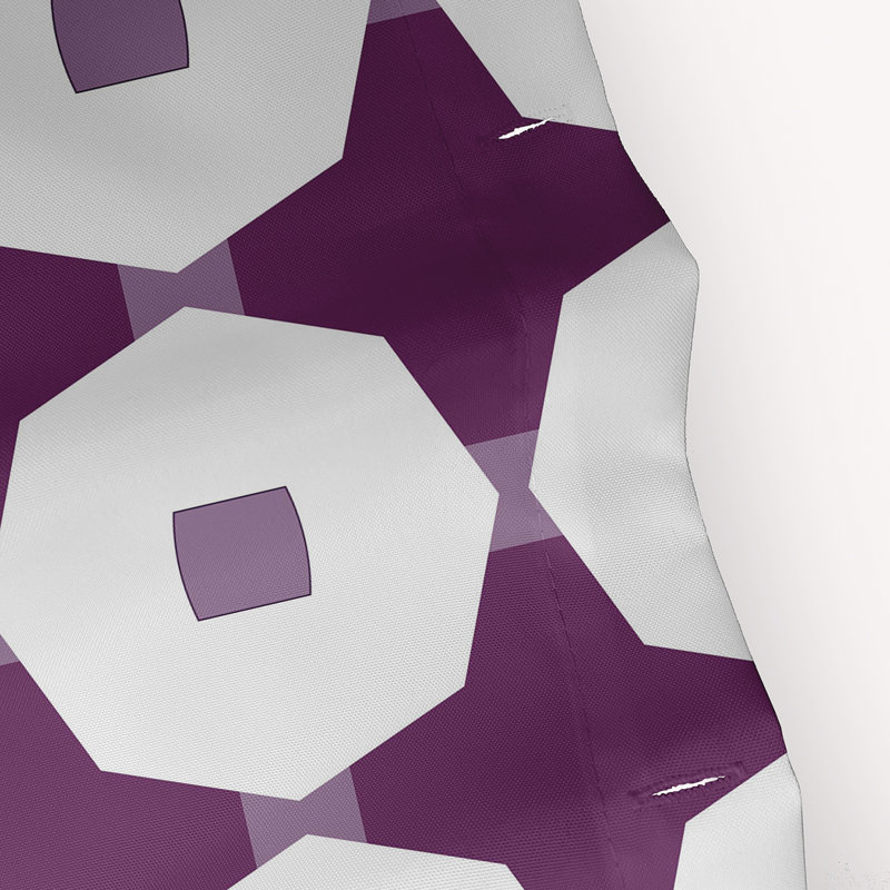 Rideau de douche Ayasha, Mauve
