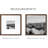 Brown Solid Wood Picture Frame with Mat-1962996534