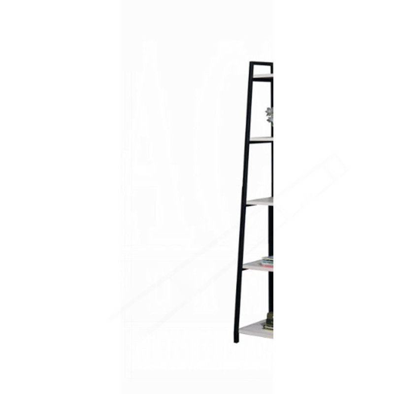 Natural & Black Finish 16"W Bookshelf