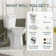 Elongated Two piece Toilet With Extra Tall Bowl, Powerful 1.28GPF Single Flush, Toilets For Seniors & Disabled