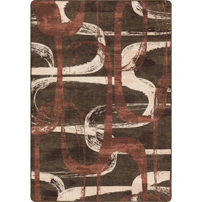 Residency Capsule Swish Chocolate Modern Abstract