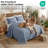 Vilano Springs ® Oversized, Light-Weight Hotel Quality Quilt Set with Matching Shams-1048792249-1001114979
