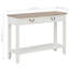Console, table d'entrée, table d'appoint avec tiroirs et tablettes en bois-1032275320-1032274071