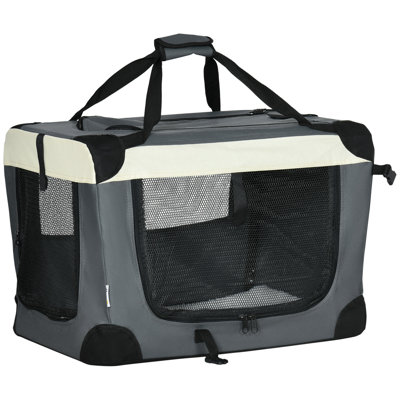 Collapsible Pet Carrier with 3 Doors
