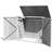 5 ft. W x 3 ft. D Metal Horizontal Garbage Shed