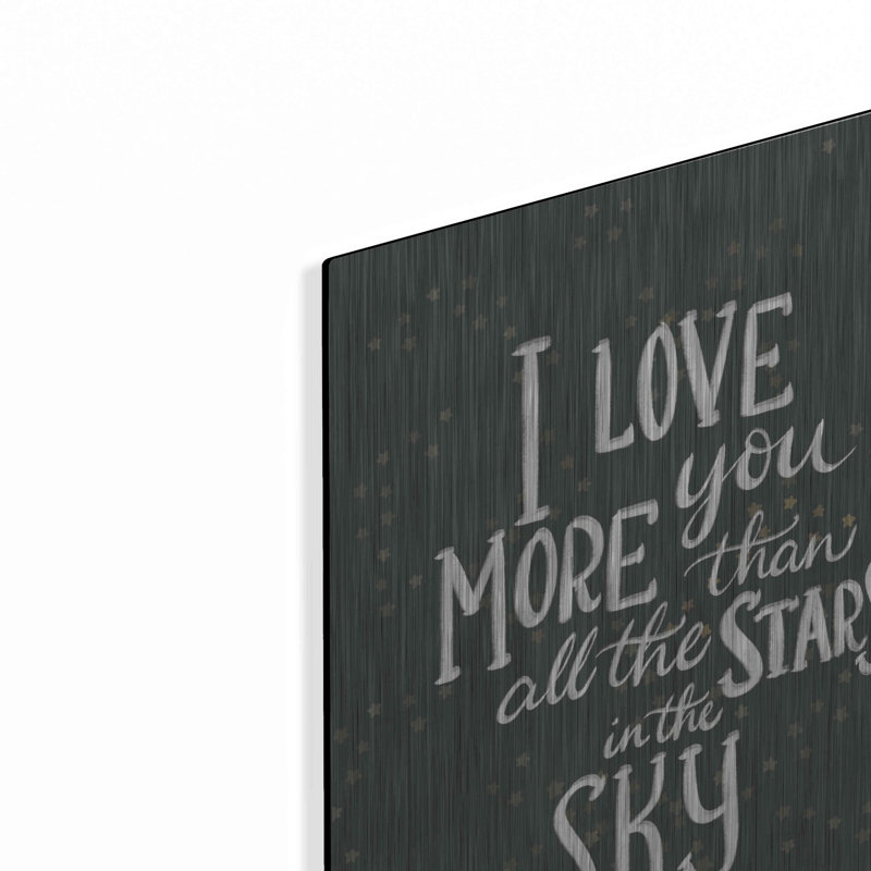 «I Love You More» par House Fenway, H 16 po x l 12 po