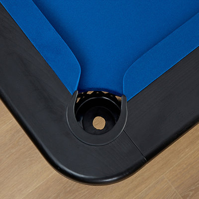 Solid Wood Cross-leg Standard 8'Pool Table/Convertible Conference