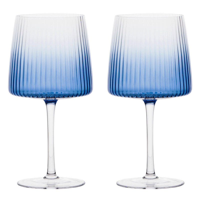 Ensemble de verres à gin Empire - 23,75 oz, Bleu