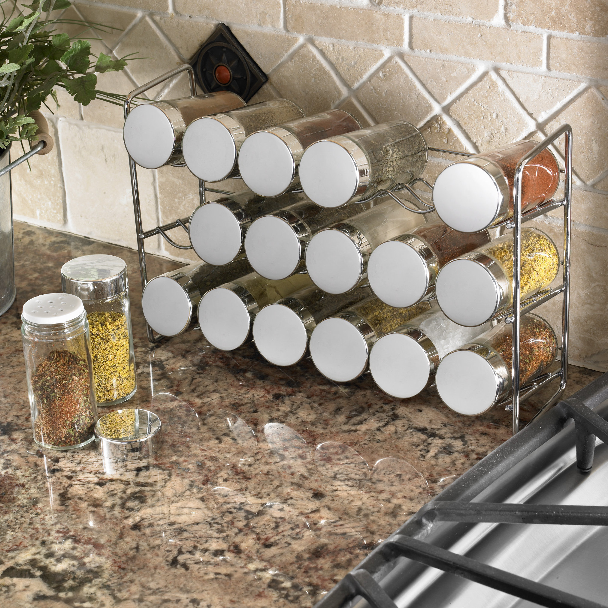 Polder compact spice rack sale