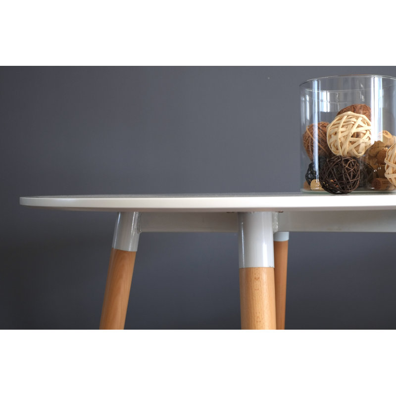Table de salle à manger Kaneshia, H 29,5 po x L 35,4 po x l 35,4 po