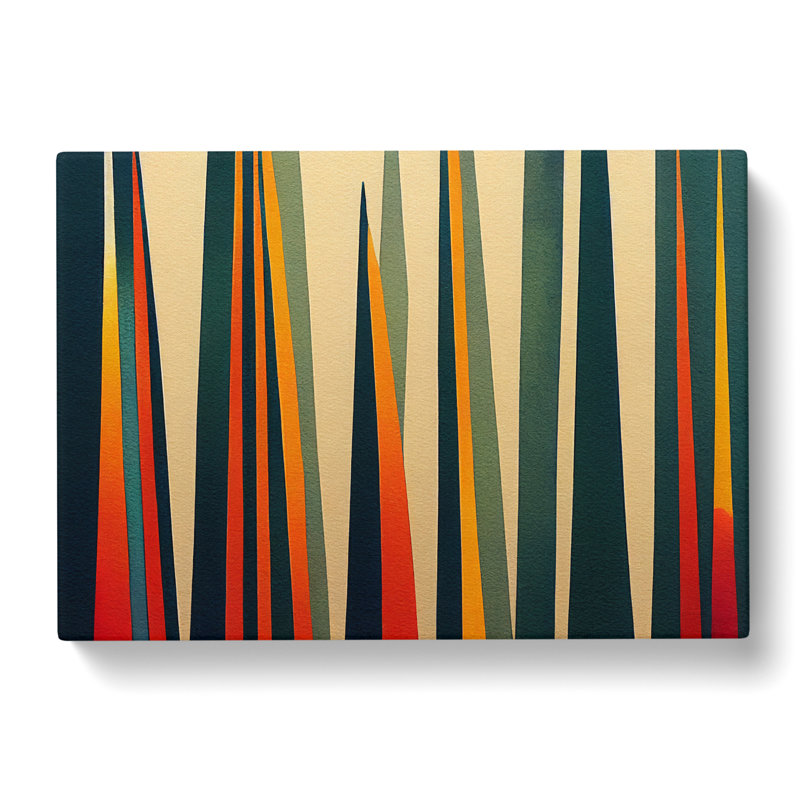 Modern Abstract Forest Vol.2 - Wrapped Canvas, 40cm H x 60cm W x 3cm D
