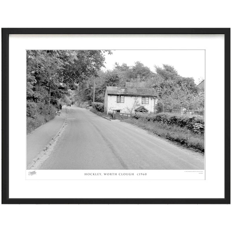 Hockley, Worth Clough C1960 - Single Picture Frame Print, 45cm H x 60cm W x 2.3cm D