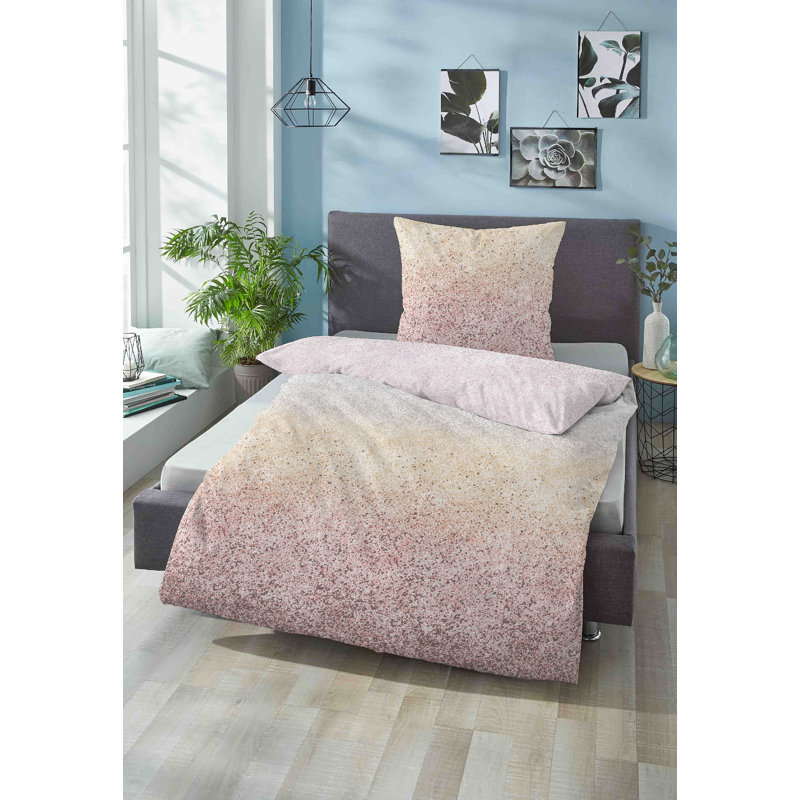 Sateen Duvet Cover Set Set, 135 x 200 cm + 80 x 80 cm