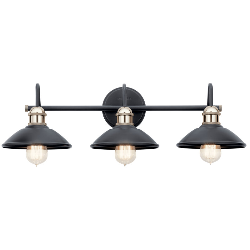 Ochsner 3 - Light Dimmable Vanity Light, Black