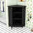 Triangle Corner Storage Bathroom Cabinet with Adjustable Shelf-670531285