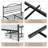 Sturdy Metal Platform Bed Frame-908684685