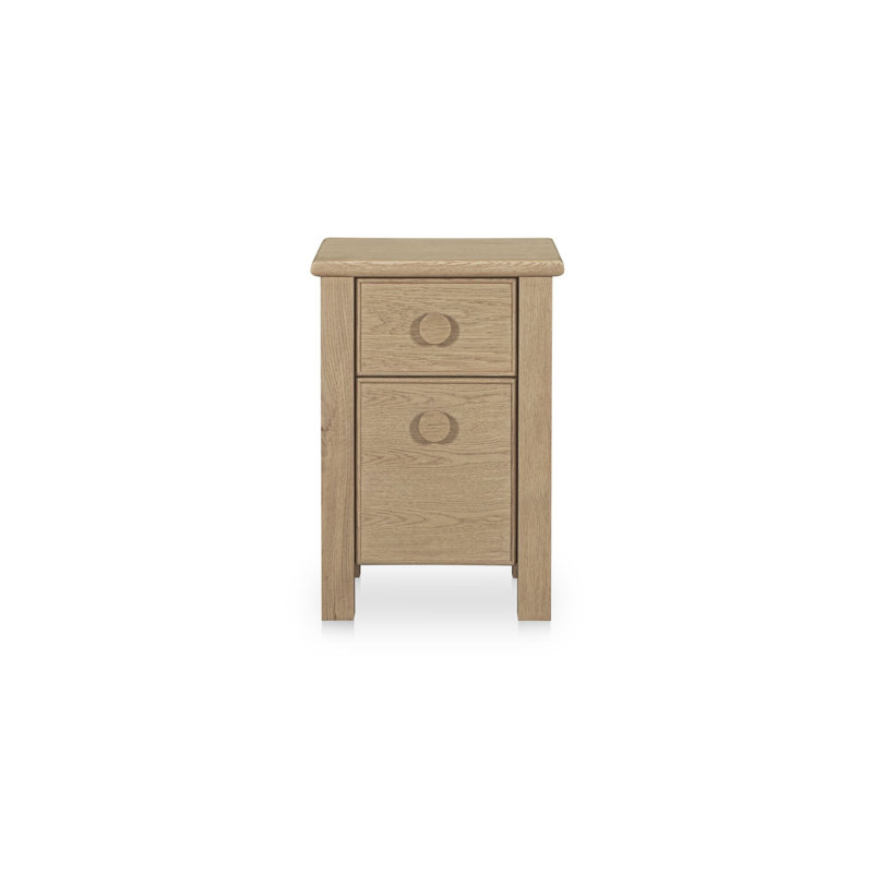 Loren Small Nightstand Dark Brown, Brown