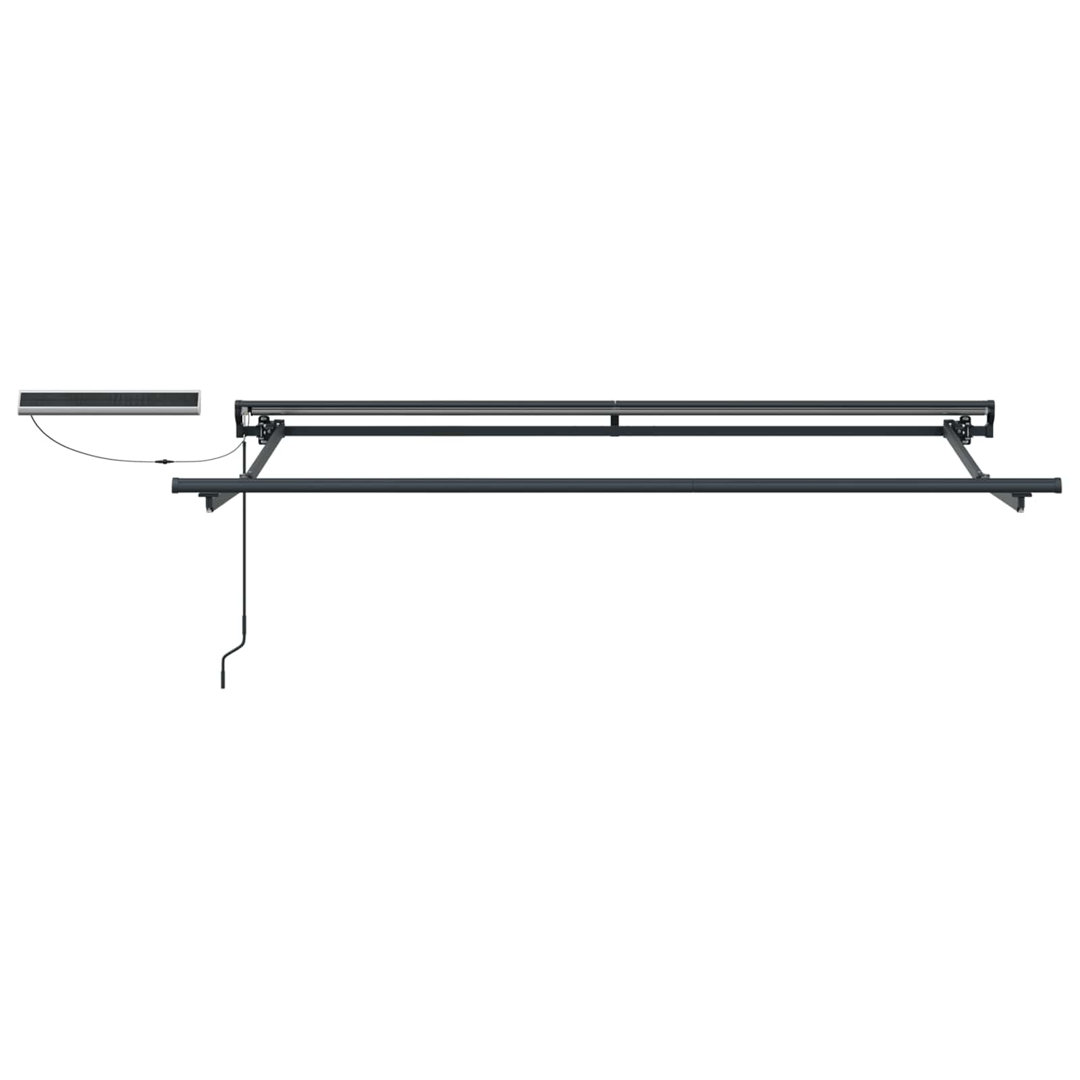 VidaXL Polyester Cover Retractable Patio Awning