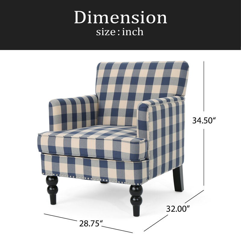 CHAISE CLUB TUFFÉE