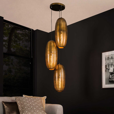 Anant 3 - Light Metal Pendant