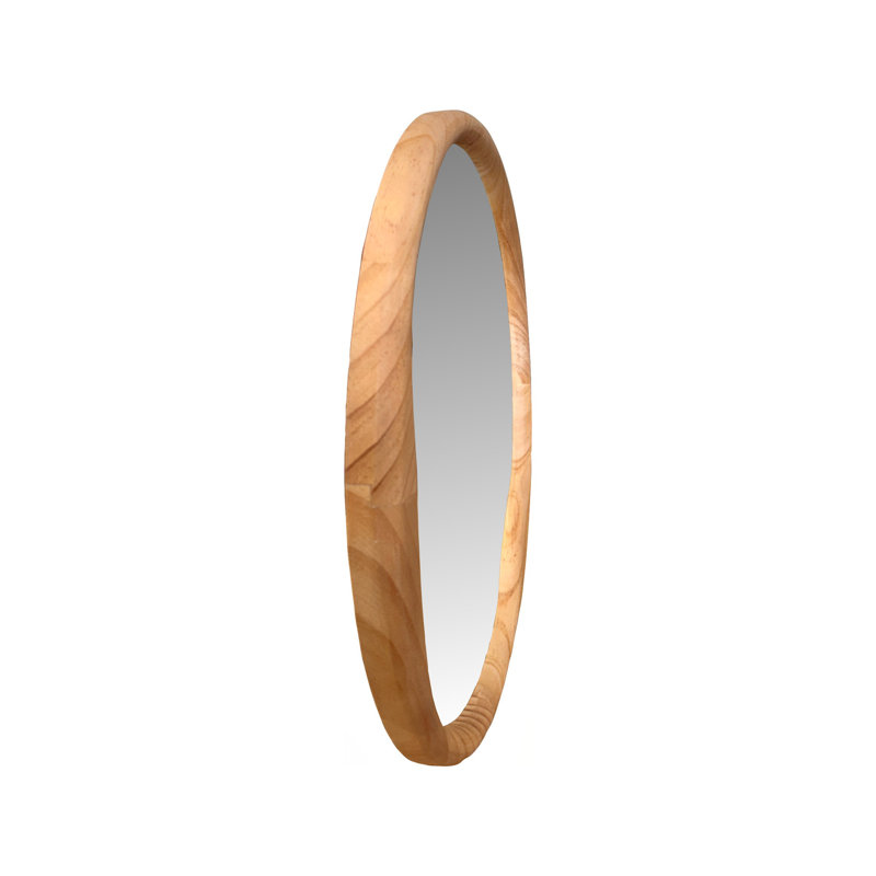 Quarry Round Mirror, 16"H x 16"W