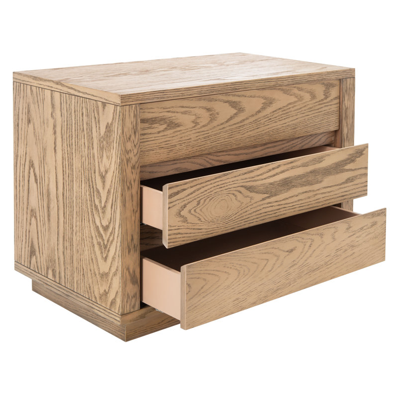 Table de chevet 3 tiroirs Fidelia