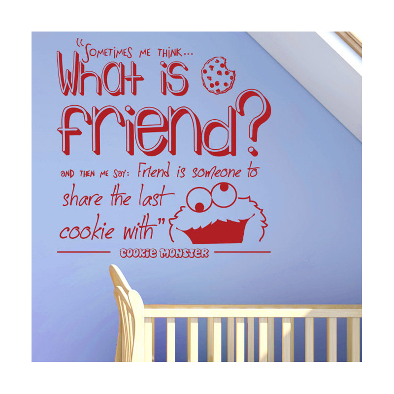 Wall Decal, Dark Red