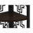 Zynx 62 Inch Corner Etagere Bookshelf, 4 Tier Fan Shape Shelves, Taupe-1595978060-1570575733