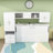 Twin-Size Murphy Bed with Built-in Desk and Storage