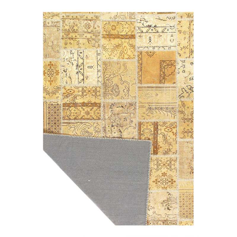 Doane Wool Patchwork Indoor Rug