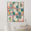 "Modern Tropical Monstera Palm Leaves-101825611-101825608