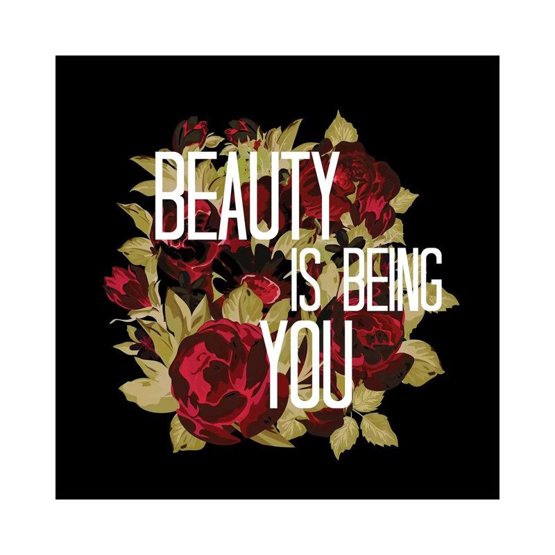 Beauty Is Being You VI by Julia Di Sano - Wrapped Canvas Gallery-Wrapped Canvas Giclée, 66.04cm H x 66.04cm W