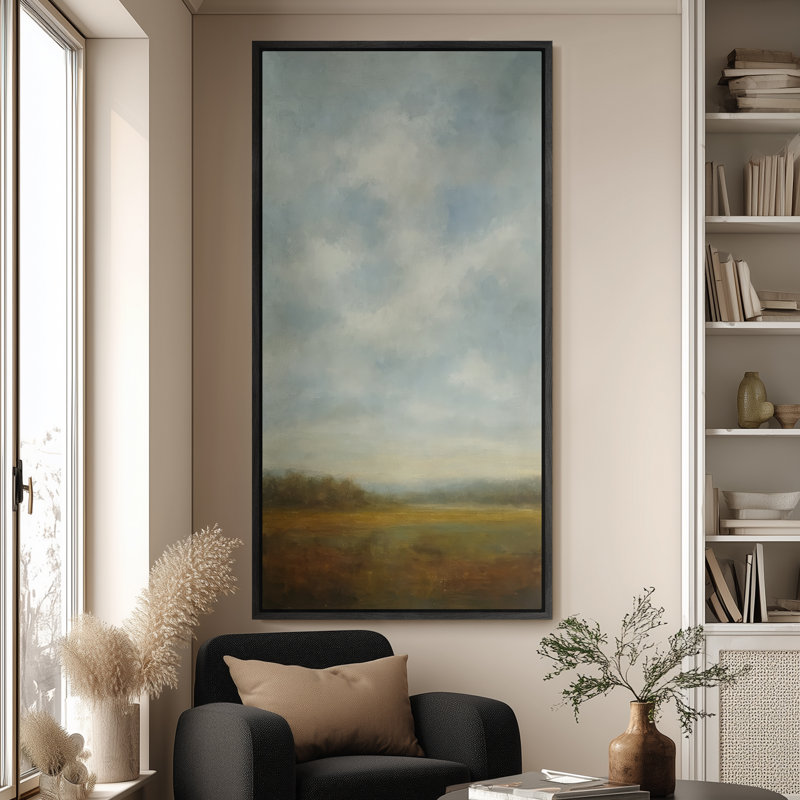 Très grand art mural rétro encadré pour art classique, H 60 po x l 30 po, Noir