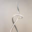 Lampe sur pied DEL Ainhoa - Chrome satiné-1265365429