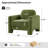 Werts 36" Modern Curved Chenille Armchair-1718784