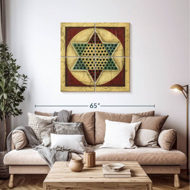 Senne Small Antique Chinese Checkers