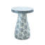 Table de bout en mosaïque Shell-2087712241