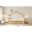 Lit double en bois avec lit gigogne simple-486280089-486280090