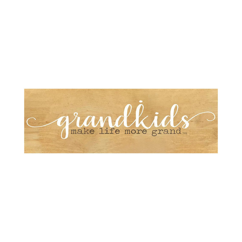 Grandkids by Marla Rae - Wrapped Canvas Panoramic Print, 121.92 cm H x 40.64 cm W x 3.175 cm D