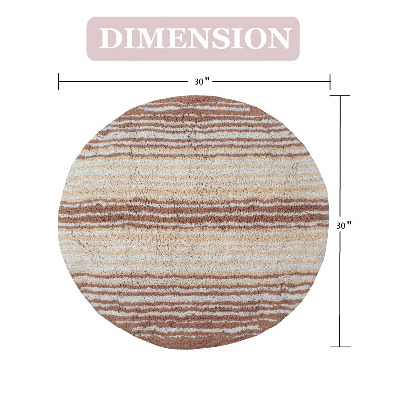 Randalynn Griffie Bath Rug, Beige