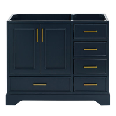 Stafford 42.75'' W Single Bathroom Vanity Base