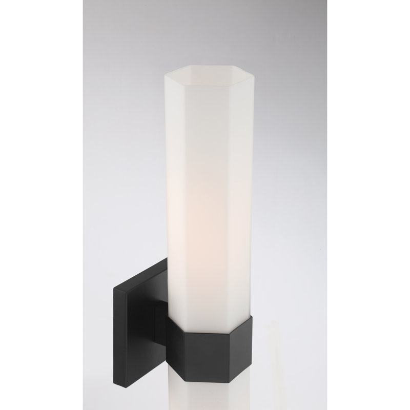 Delgada 24" 2-Light Bath Bar, Black