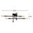 Jordy 8 - Light 19.5" Semi Flush Mount in Dark Bronze-713508393