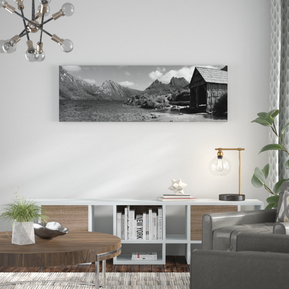 Summer Boatshe by Andrew Brown Photographic Print on Canvas in Black