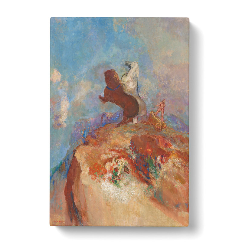 Apollo by Odilon Redon - Wrapped Canvas, 60cm H x 40cm W x 3cm D