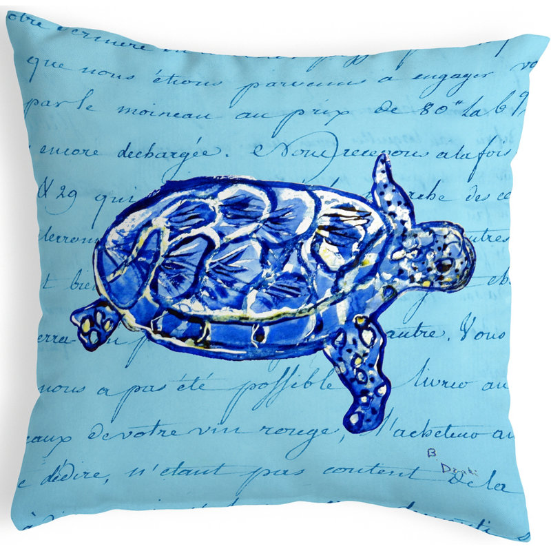 Outdoor Reversible Throw Pillow