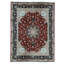 Handmade Silk and Wool Area Rug